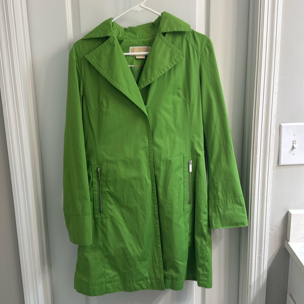 Micheal Kors Lined Rain Resistant Trench